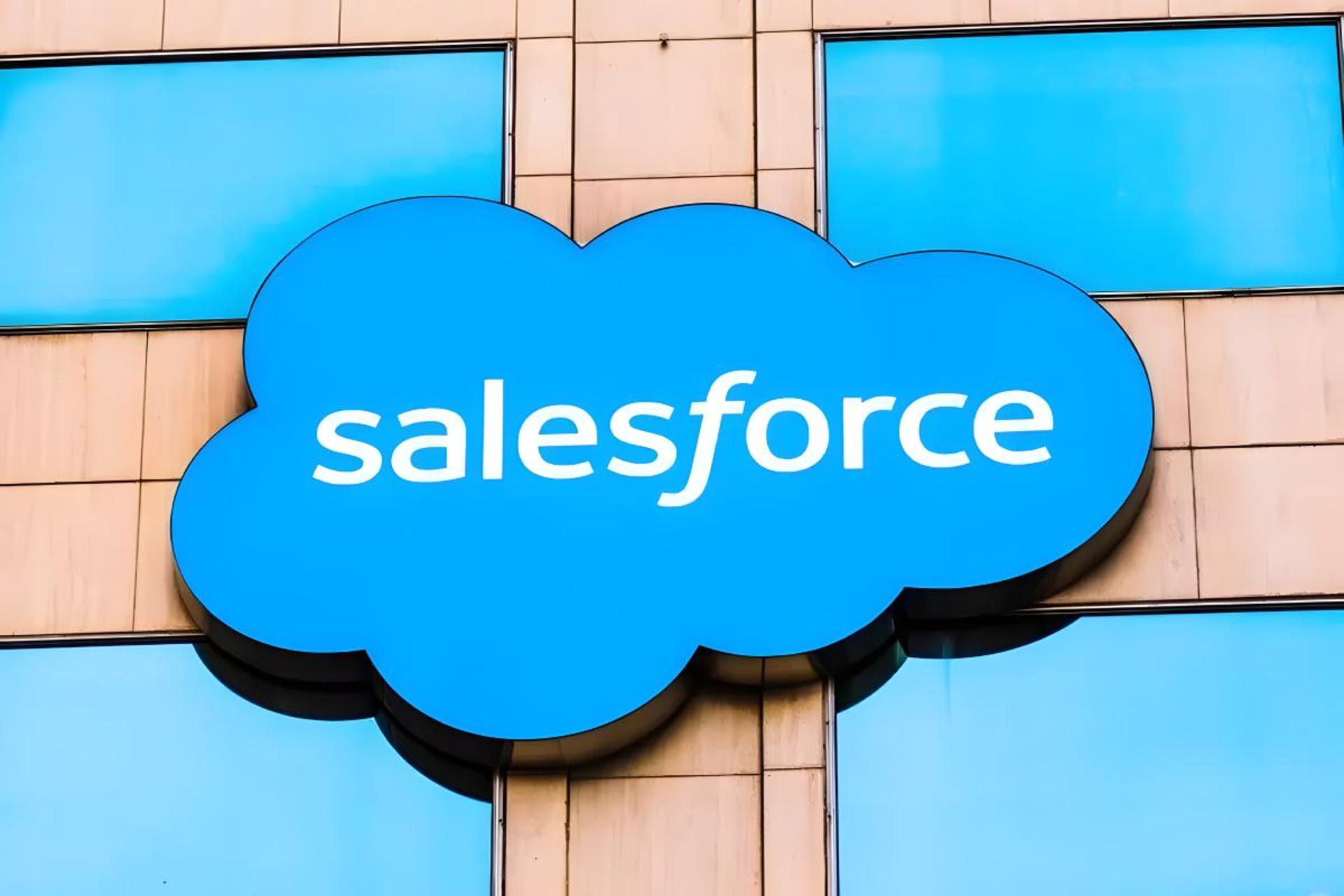 لوگو سیلزفورس |‌ salesforce