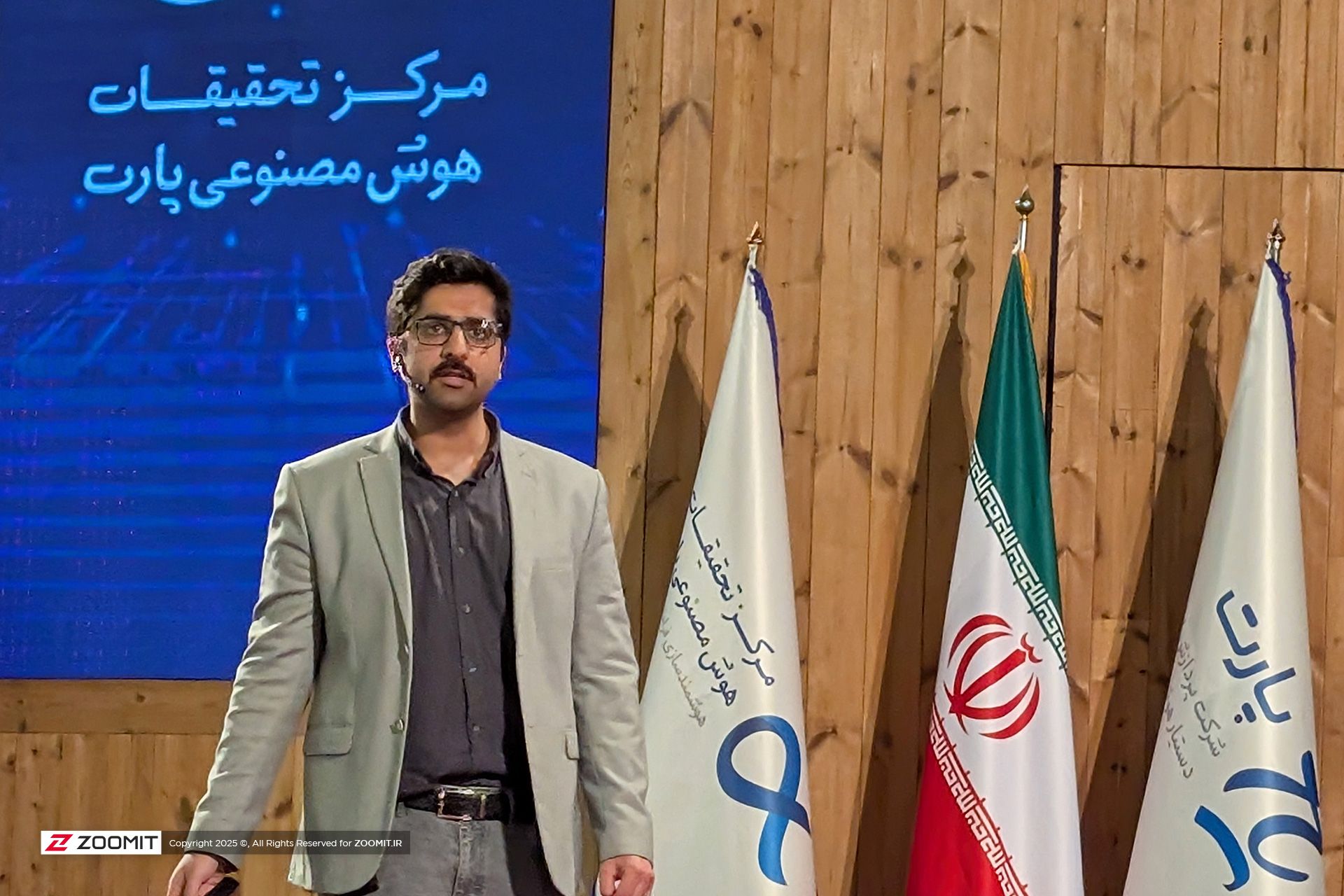 دکتر امیرمحمد صالح‌اوف، مدیر تیم پردازش زبان طبیعی پارت در رویداد هوش مصنوعی و قند پارسی