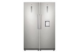 یخچال فریزر سام الکترونیک SAM Electronic RR65 RZ65 نمای جلو رنگ نقره ای