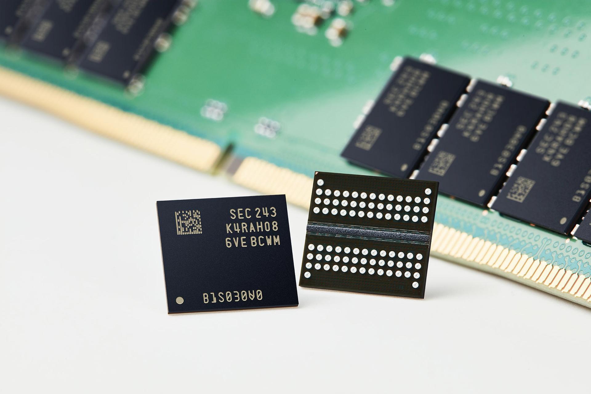 رم DDR5 سامسونگ ۱۲ نانومتری