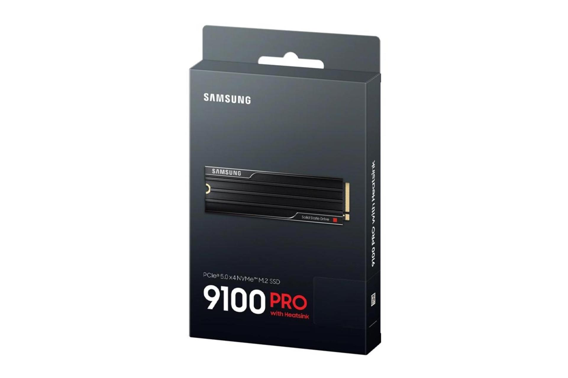 جعبه اس اس دی سامسونگ 9100PRO with Heatsink NVMe M.2 ظرفیت 2 ترابایت