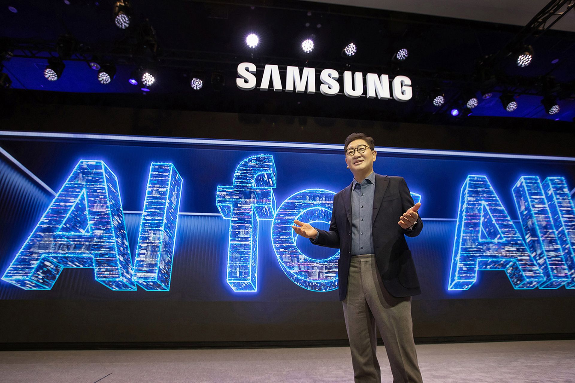 کنفرانس مطبوعاتی سامسونگ در CES 2024