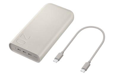 کابل پاور بانک سامسونگ EB-P4520 با ظرفیت 20000 میلی‌آمپر ساعت