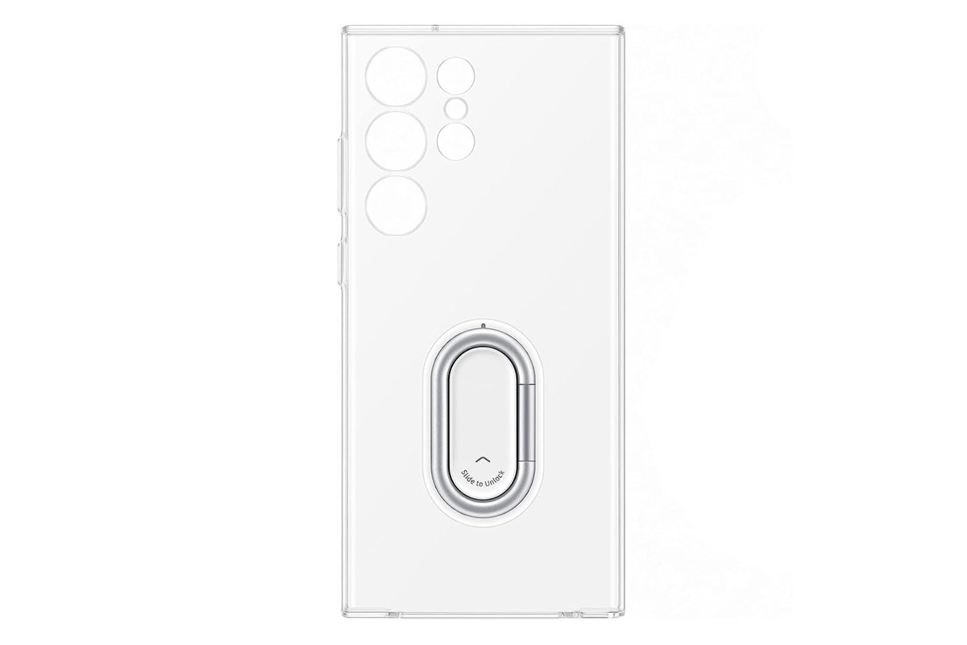 قاب گوشی سامسونگ Samsung Clear Gadget For Samsung Galaxy S23 Ultra نمای پشت