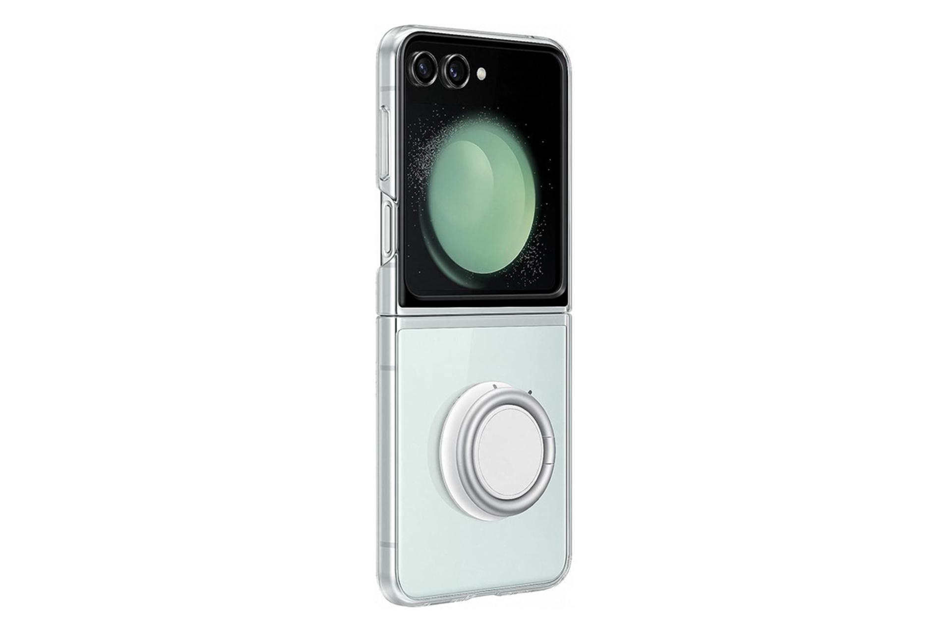 قاب گوشی سامسونگ Samsung Clear Gadget For Samsung Galaxy Z Flip5 روی گوشی