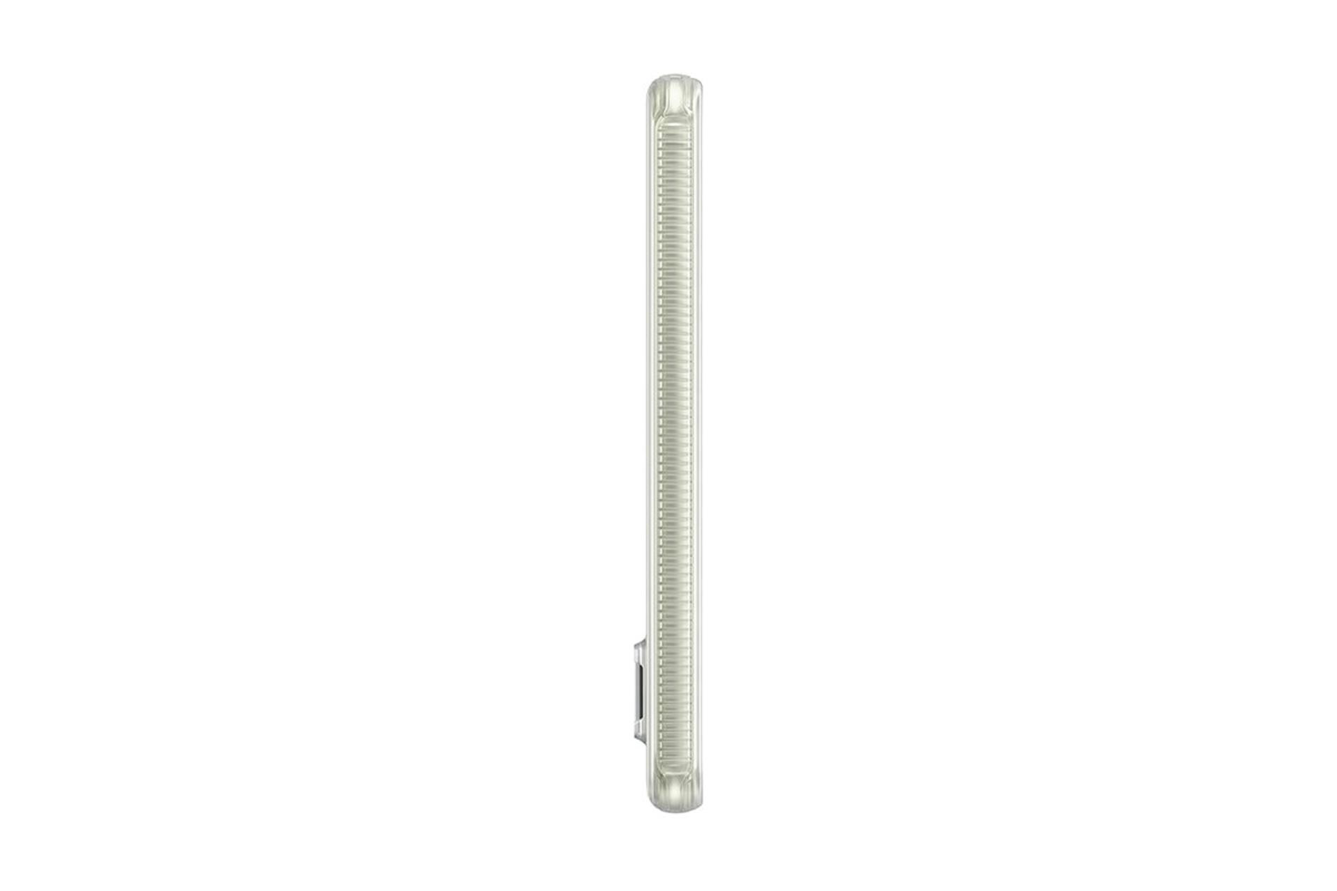 قاب گوشی سامسونگ Samsung Clear Standing For Samsung Galaxy S21 FE 5G نمای جانبی