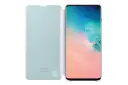 نمای داخل کیف کلاسوری سامسونگ مدل Clear View مناسب سامسونگ Galaxy S10