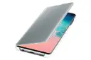 نمای سمت چپ کیف کلاسوری سامسونگ مدل Clear View مناسب سامسونگ Galaxy S10