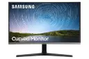 نمای جلو و لوگوی مانیتور سامسونگ 27 اینچ مدل CR50 C27R500