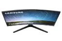 نمای بالا و پایه های مانیتور سامسونگ 27 اینچ مدل CR50 C27R500