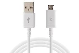 کابل شارژ USB سامسونگ Type-A به Micro-USB مدل ECB-DU68WE با طول 0.8 متر رنگ سفید
