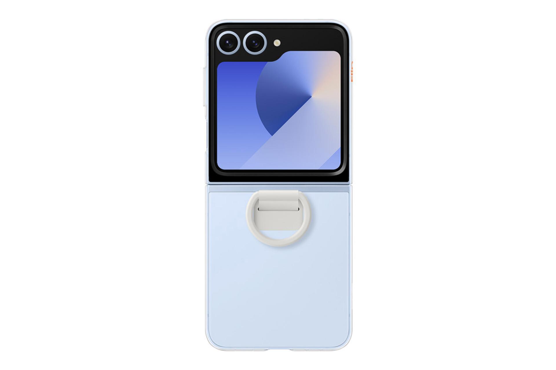 قاب گوشی سامسونگ Samsung EF-QF741 for Samsung Galaxy Z Flip6 نمای پشت روی گوشی