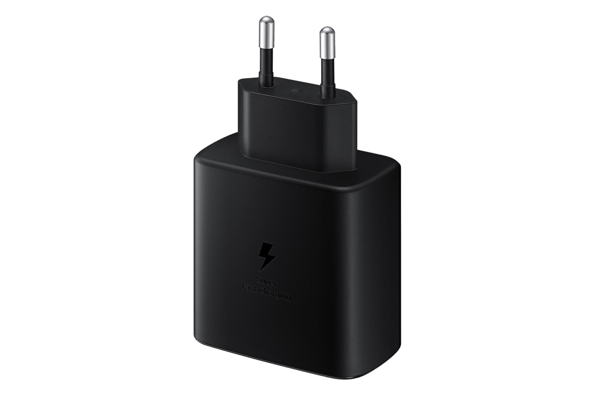 نمای دوشاخه شارژر دیواری سامسونگ مدل-Samsung EP-TA845XBEGCN