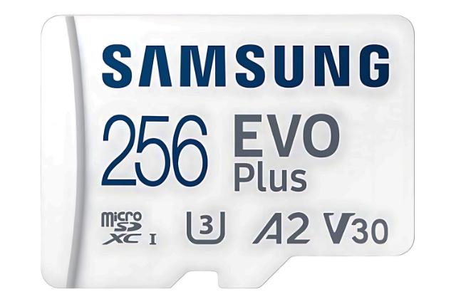 کارت حافظه سامسونگ Samsung EVO Plus A2 V30 microSDXC Class 10 UHS-I U3 256GB