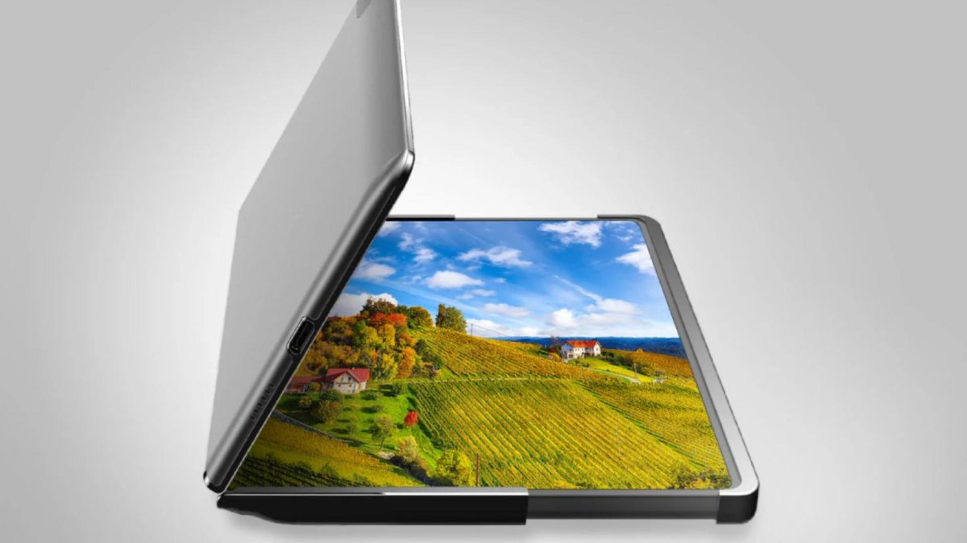 پنل OLED منعطف تاشو-کشویی سامسونگ