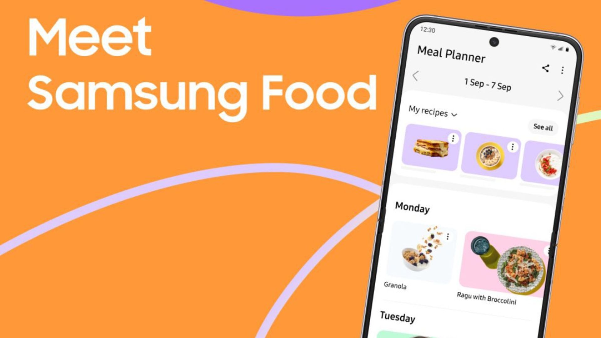 اپلیکیشن Samsung food