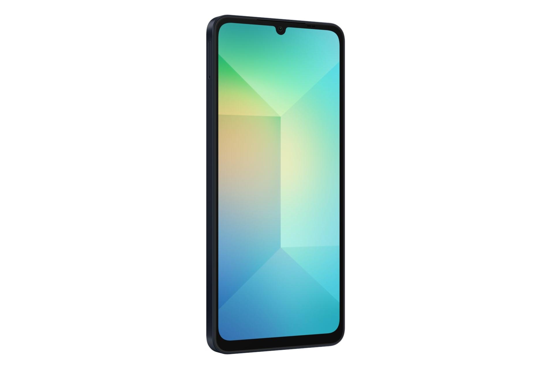 پنل جلو و صفحه نمایش گوشی موبایل گلکسی A06 سامسونگ مشکی / Samsung Galaxy A06
