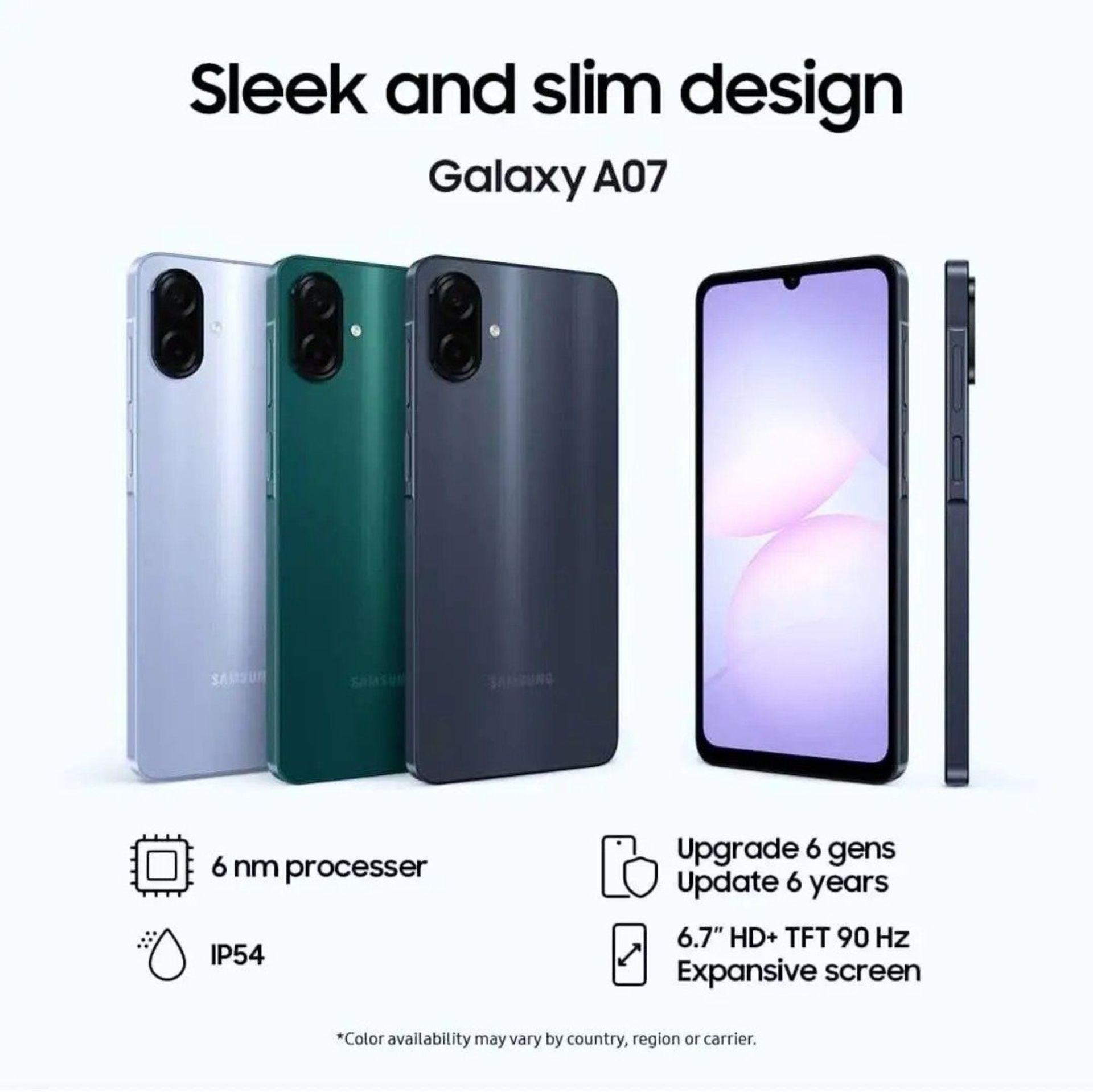 پوستر گوشی گلکسی A07 سامسونگ