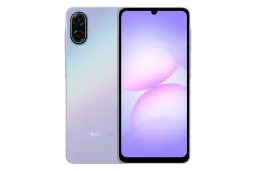 پنل جلو و پشت گوشی موبایل گلکسی A07 سامسونگ 5G ارغوانی / Samsung Galaxy A07 5G