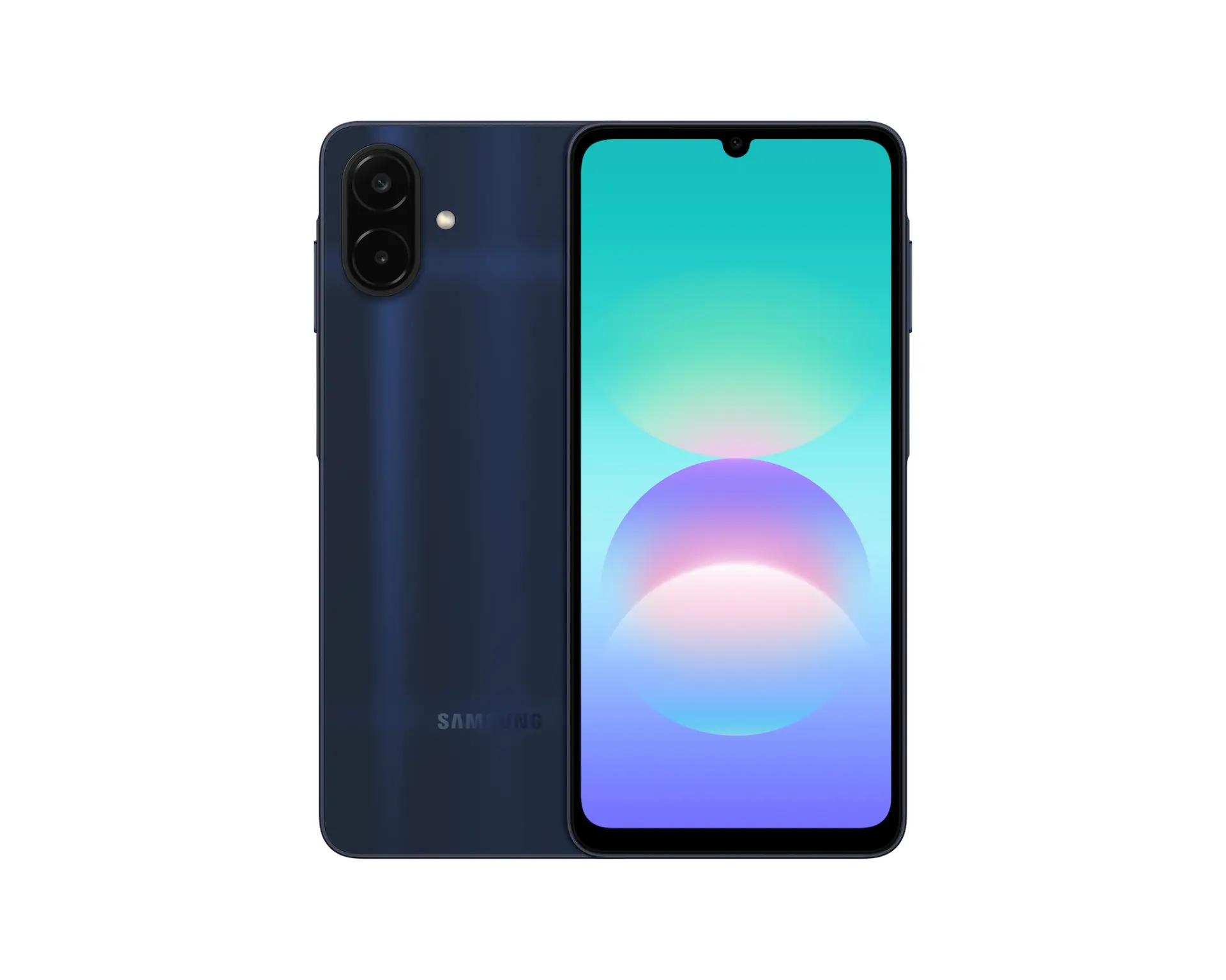 گوشی هوشمند سامسونگ گلکسی A08 (Samsung Galaxy A08) با بدنه آبی تیره