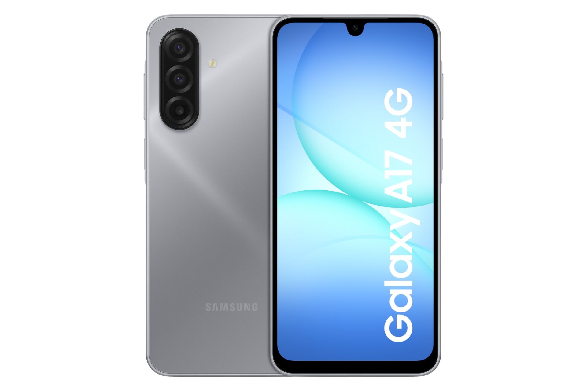 پنل جلو و پشت گوشی موبایل گلکسی A17 سامسونگ 4G خاکستری / Samsung Galaxy A17 4G