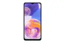 نمای رو به روی گوشی موبایل گلکسی A23 سامسونگ / Samsung Galaxy A23 با نمایش دوربین سلفی و حاشیه های نمایشگر