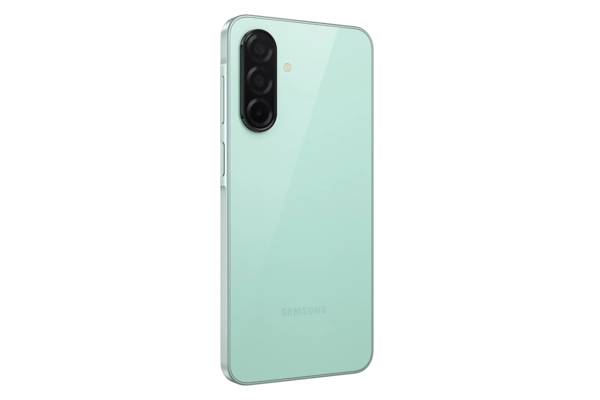 سمت چپ پنل پشت گوشی موبایل گلکسی A26 سامسونگ سبز نعنایی / Samsung Galaxy A26