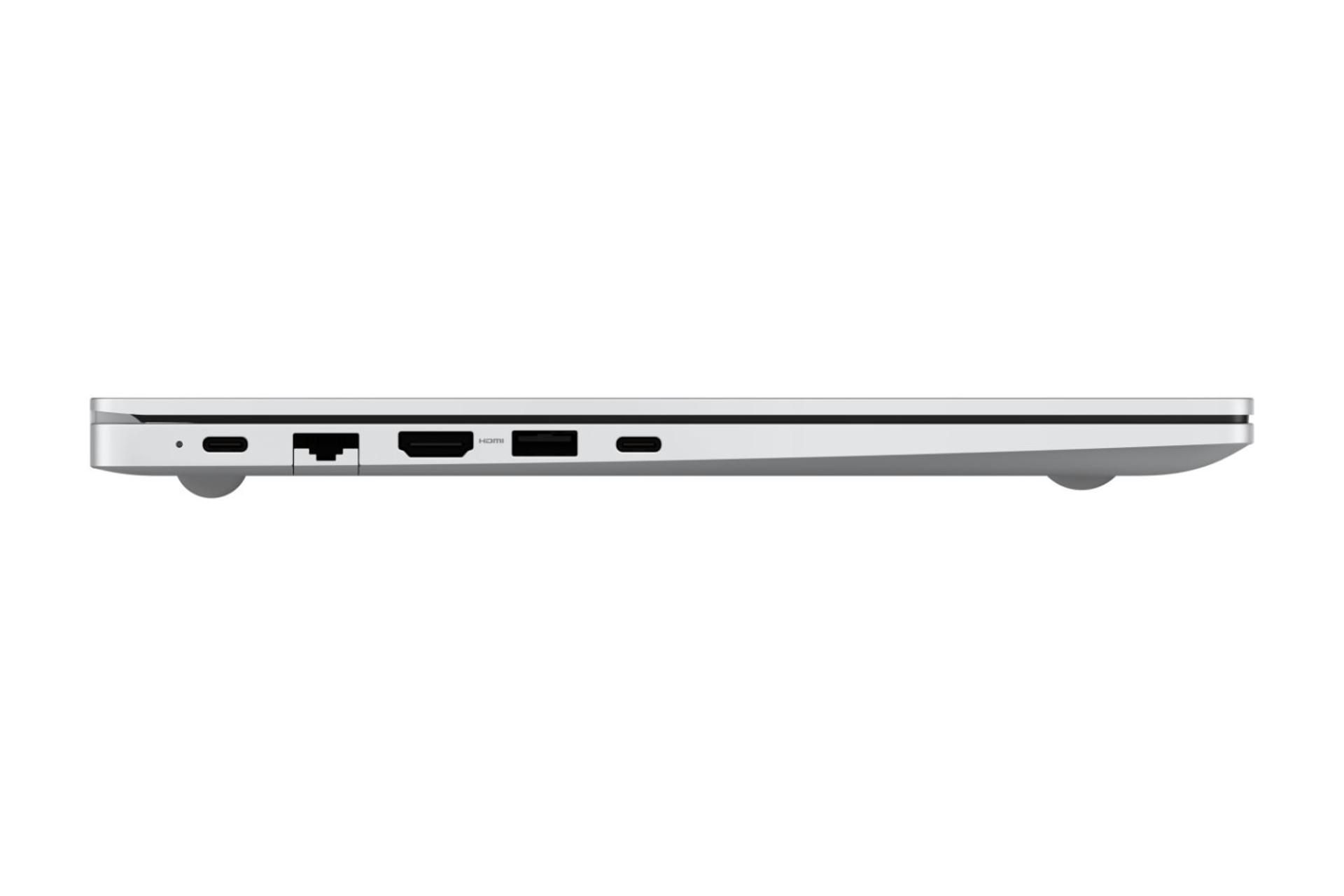 لپ تاپ سامسونگ گلکسی بوک Samsung Galaxy Book4 نمای جانبی چپ و درگاه ها