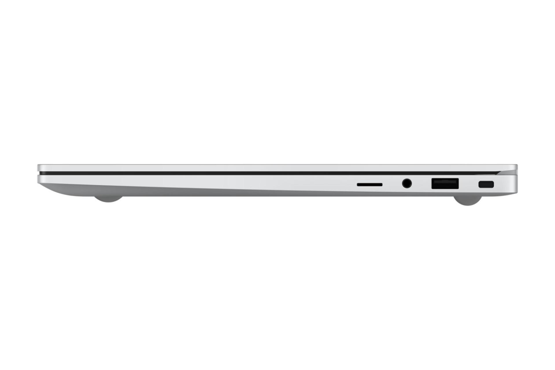 لپ تاپ سامسونگ گلکسی بوک Samsung Galaxy Book4 نمای جانبی راست و درگاه ها