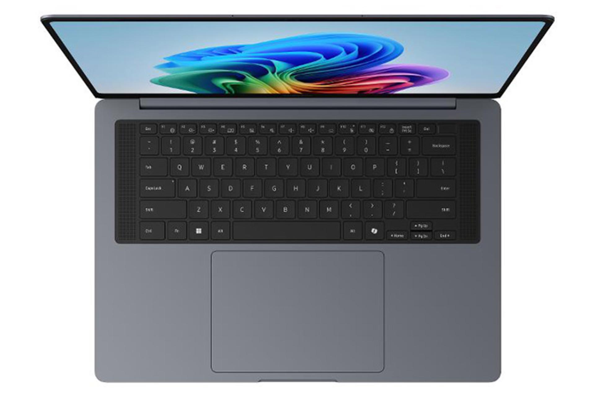 سامسونگ گلکسی بوک اولترا Samsung Galaxy Book6 Ultra نمای بالا و کیبورد
