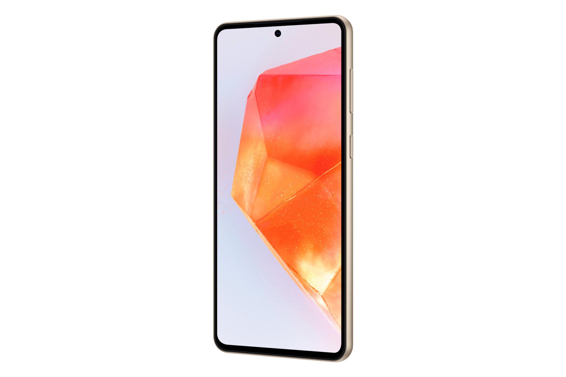 سمت راست پنل جلوی گوشی موبایل گلکسی C55 سامسونگ نارنجی / Samsung Galaxy C55