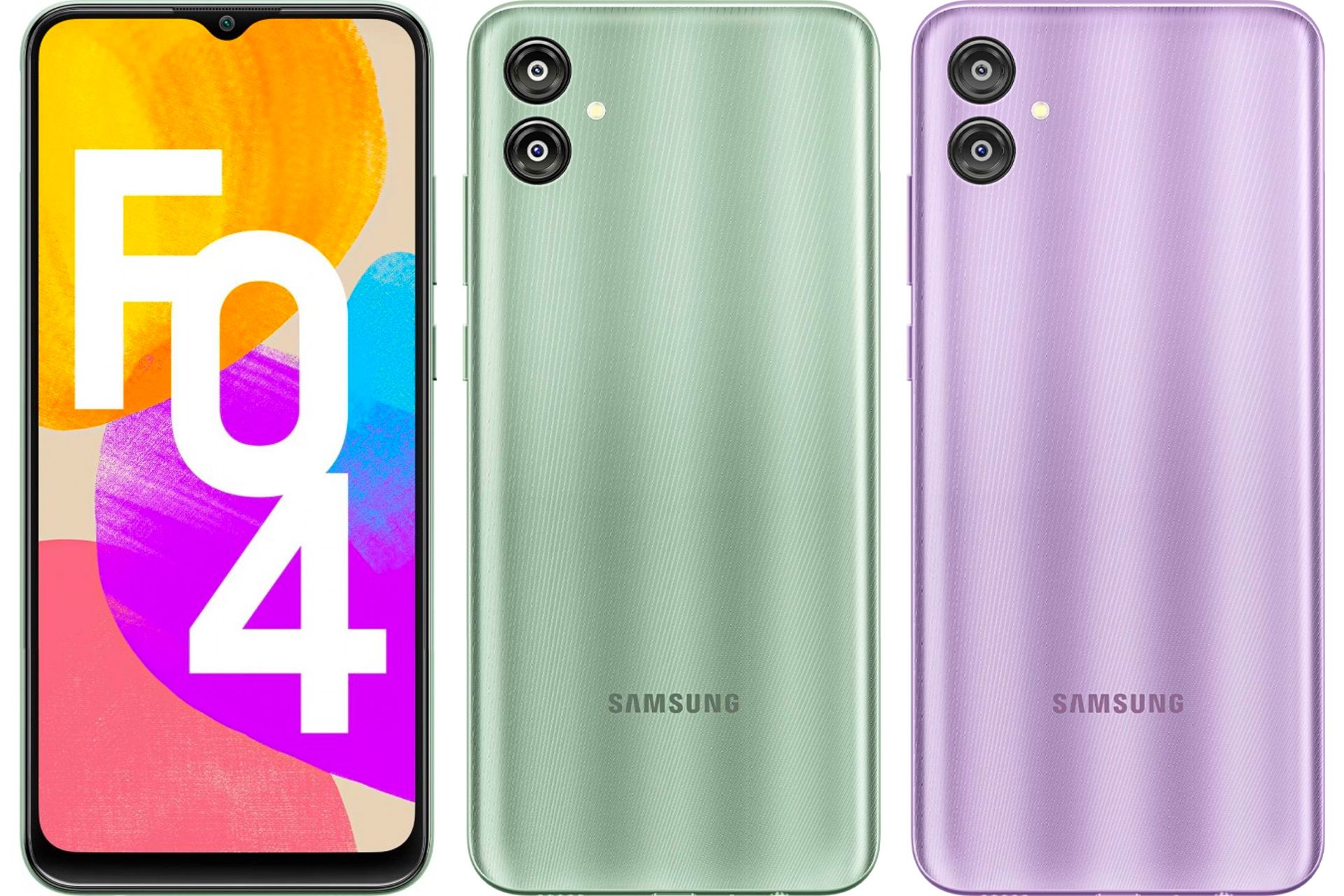 رنگ بندی گلکسی F04 سامسونگ