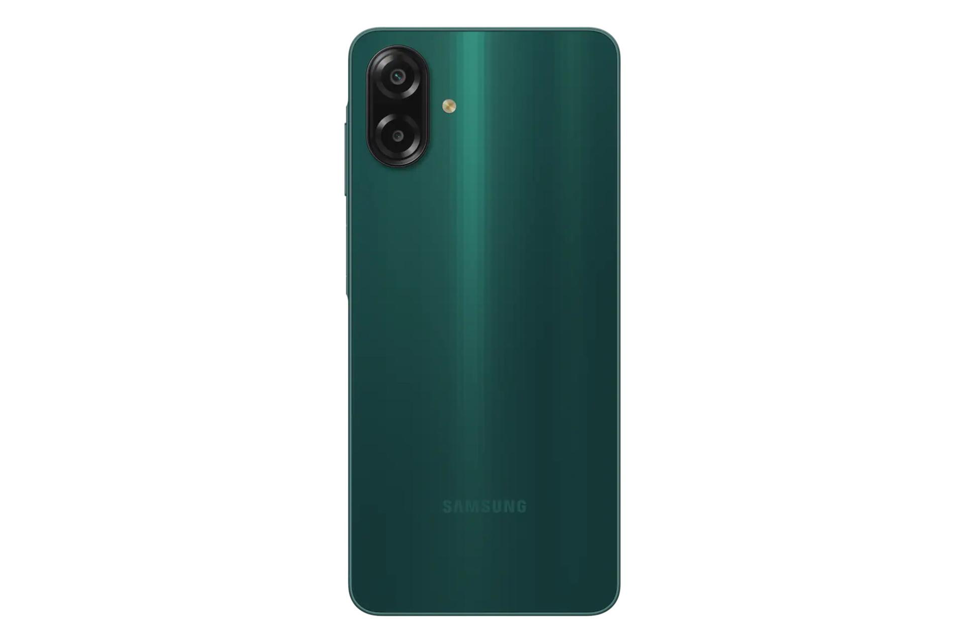 چینش دوربین گوشی موبایل گلکسی F07 سامسونگ سبز تیره / Samsung Galaxy F07