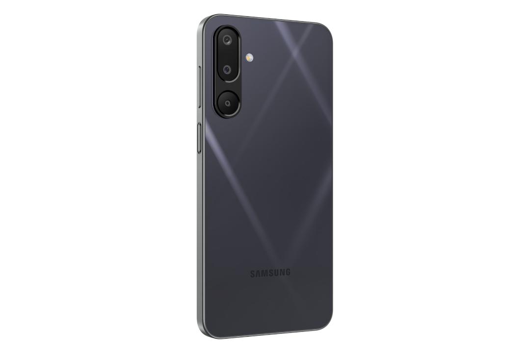 سمت چپ پنل پشت گوشی موبایل گلکسی M16 سامسونگ مشکی / Samsung Galaxy M16