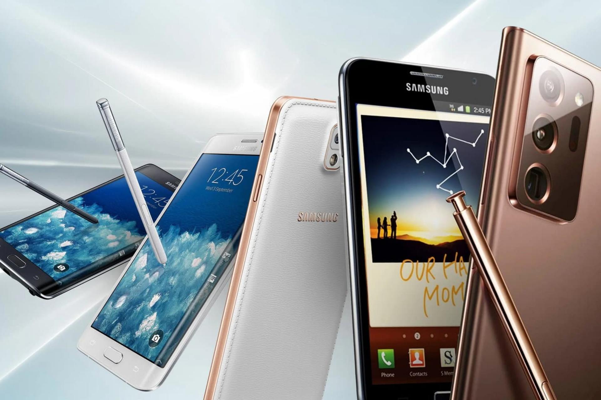 ظهور و افول سری گلکسی نوت سامسونگ