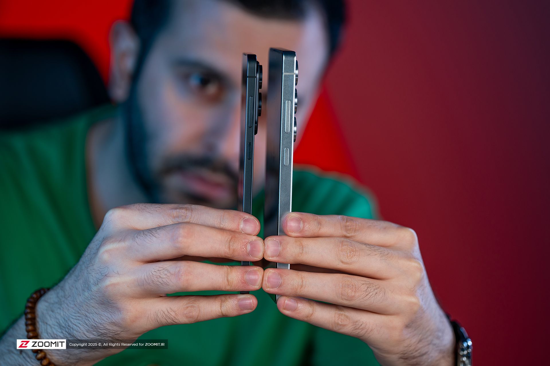 گلکسی S25 اج سامسونگ Edge مقایسه با ضخامت اولترا