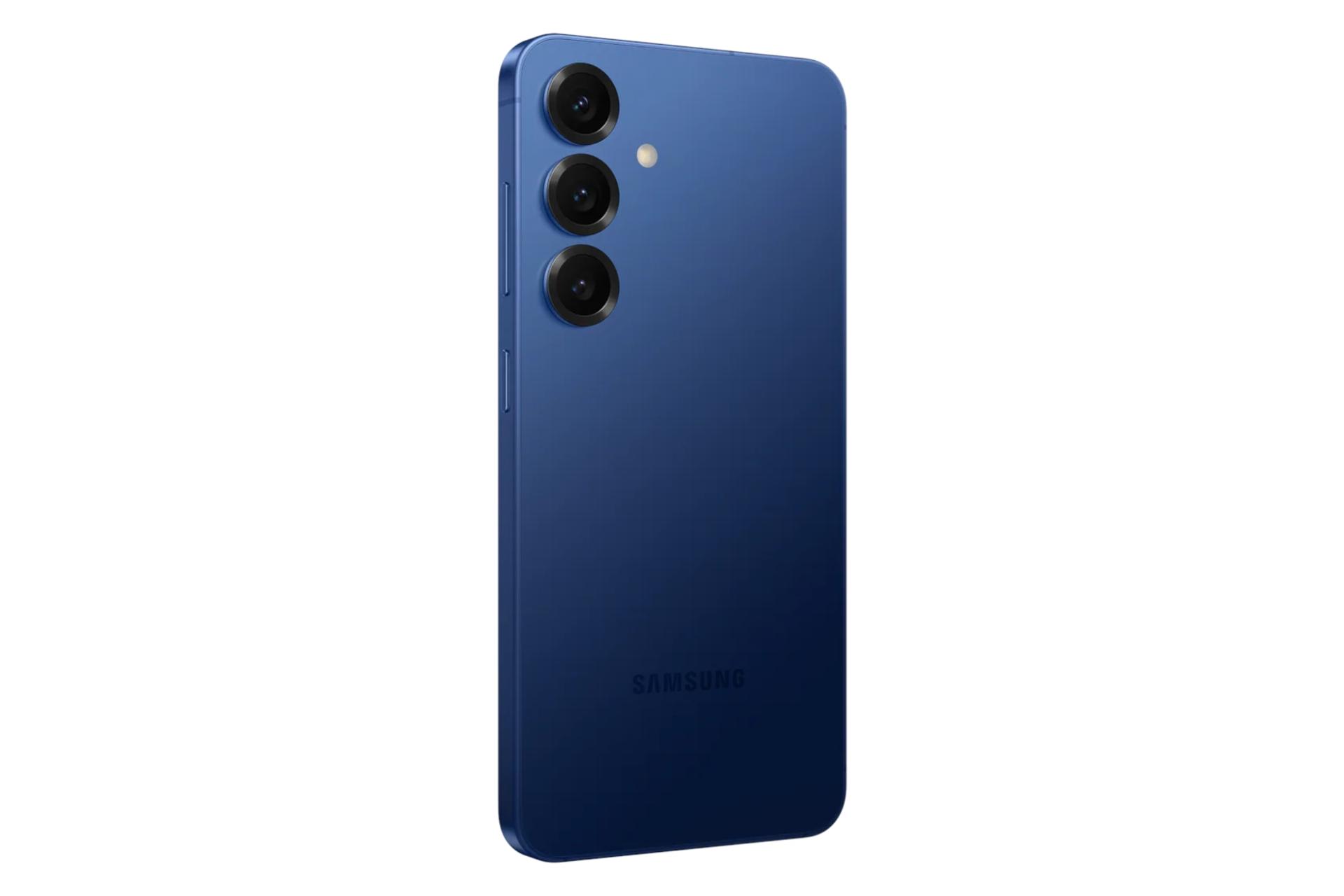 سمت چپ پنل پشت گوشی موبایل گلکسی اس 25 سامسونگ سرمه ای / Samsung Galaxy S25