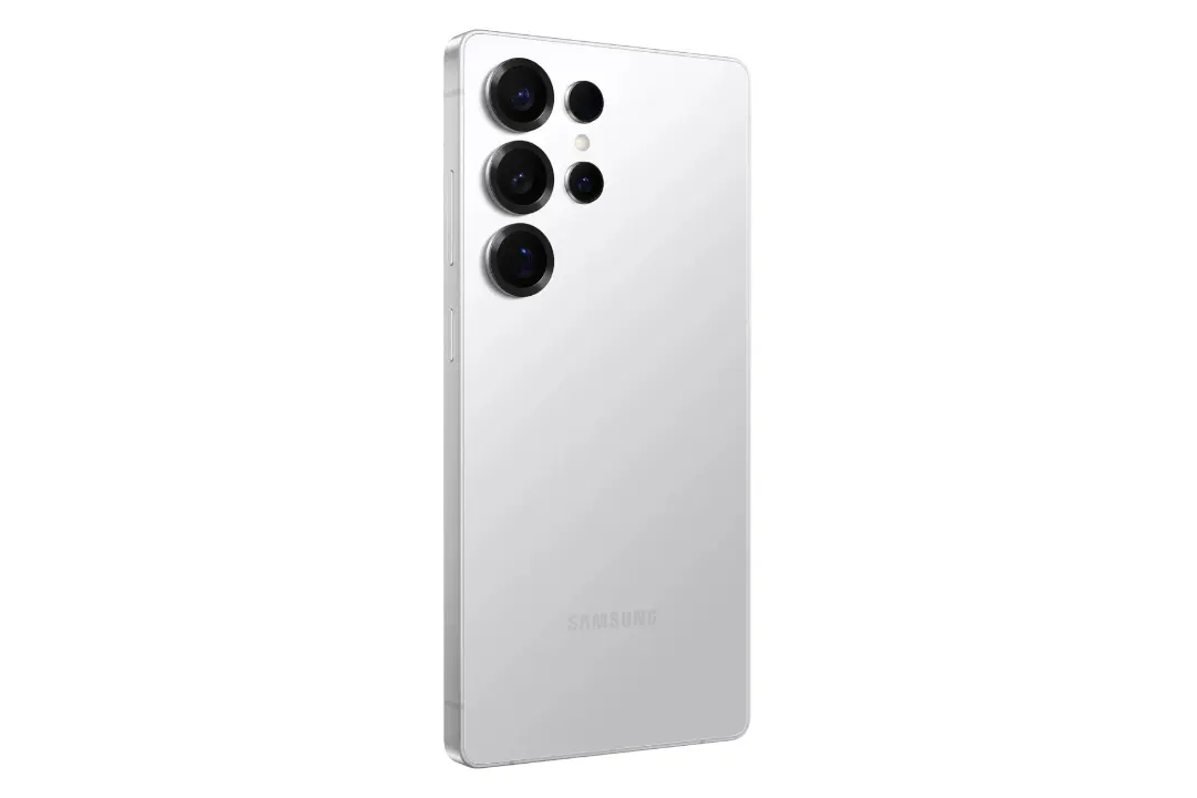 سمت چپ پنل پشت گوشی موبایل گلکسی اس 25 اولترا سامسونگ سفید / Samsung Galaxy S25 Ultra