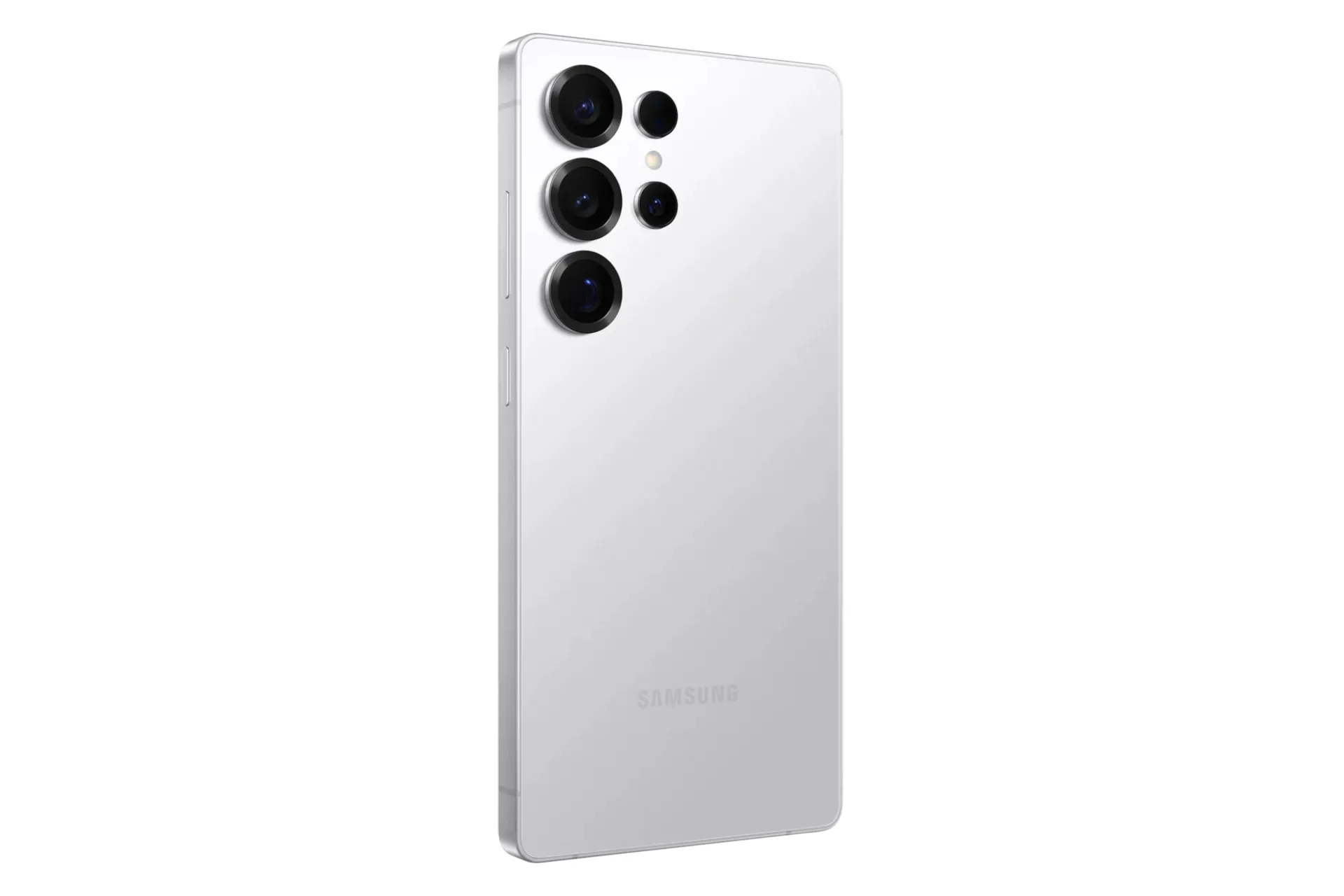 سمت چپ پنل پشت گوشی موبایل گلکسی اس 25 اولترا سامسونگ سفید / Samsung Galaxy S25 Ultra