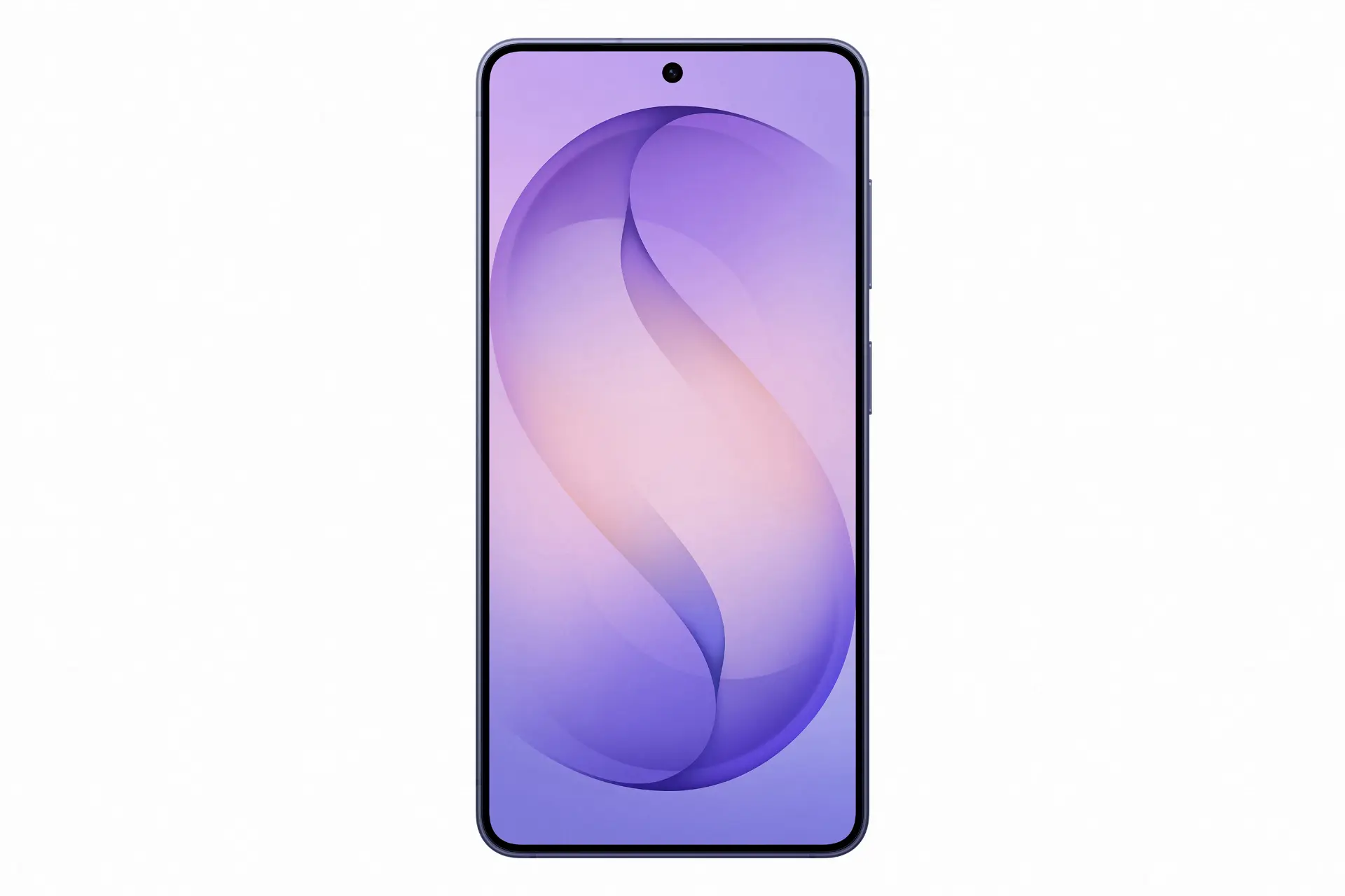 پنل جلو و صفحه نمایش گوشی موبایل گلکسی اس 26 سامسونگ بنفش / Samsung Galaxy S26