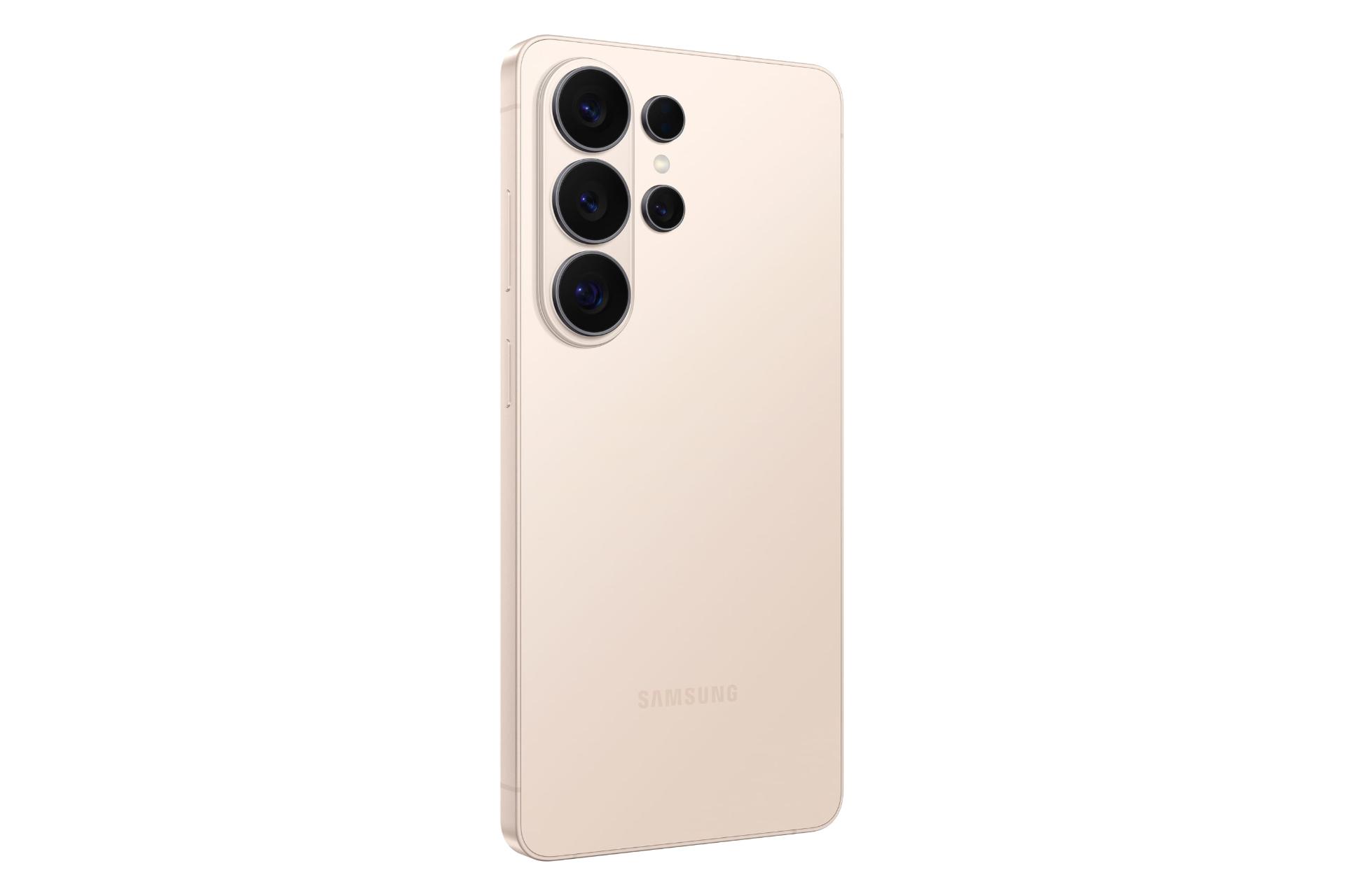 سمت چپ پنل پشت گوشی موبایل گلکسی اس 26 اولترا سامسونگ رزگلد / Samsung Galaxy S26 Ultra
