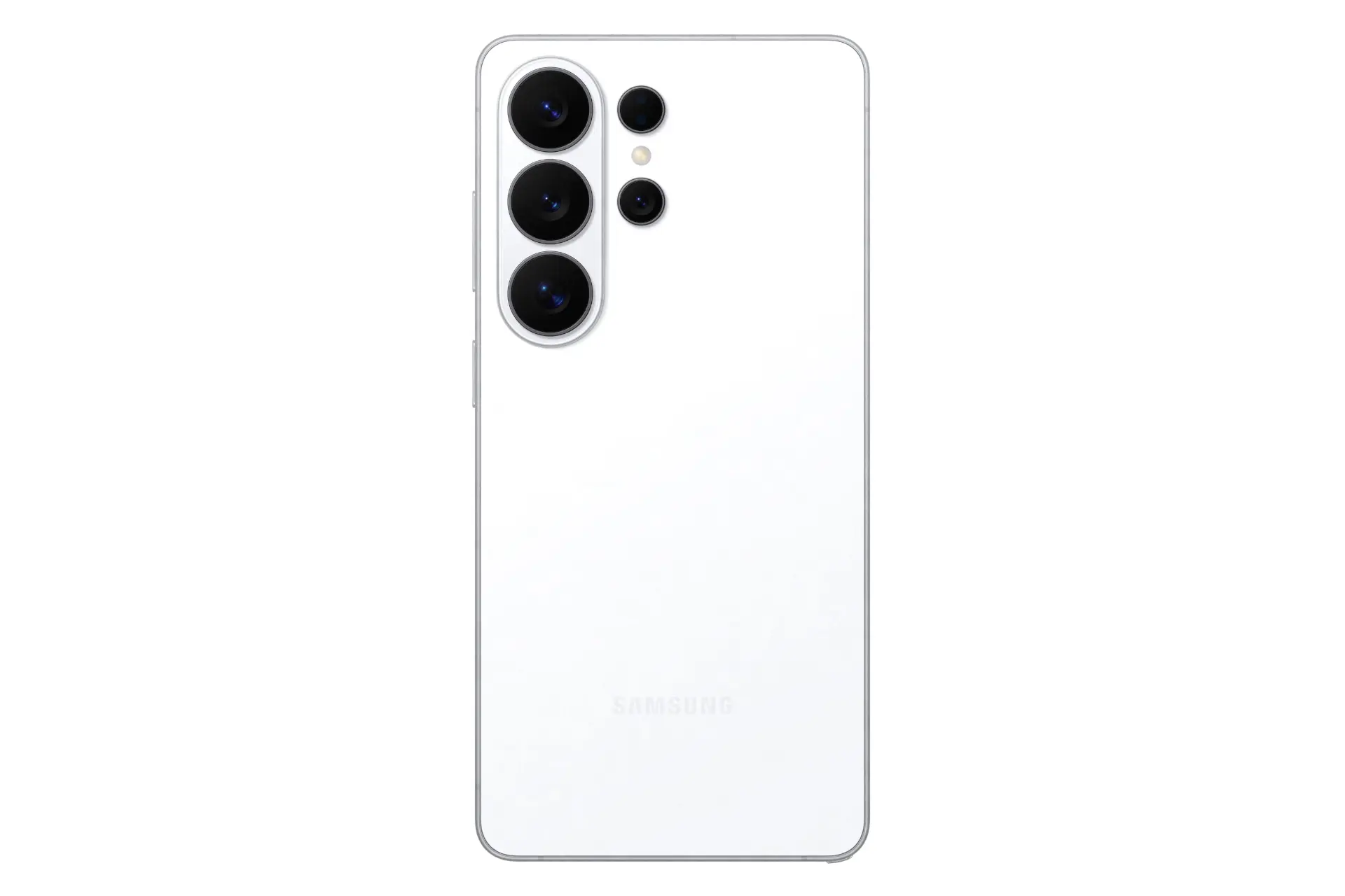 پنل پشت و چینش دوربین گوشی موبایل گلکسی اس 26 اولترا سامسونگ سفید / Samsung Galaxy S26 Ultra