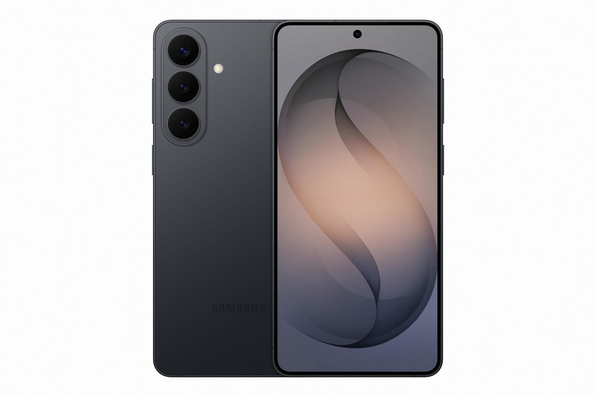 پنل جلو و پشت گوشی موبایل گلکسی اس 26 پلاس سامسونگ مشکی / Samsung Galaxy S26 Plus