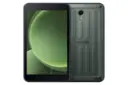 نمای کلی تبلت گلکسی تب اکتیو 5 سامسونگ / Samsung Galaxy Tab Active5 با نمایشگر روشن و نمایش پنل پشت، دوربین و لوگو رنگ سبز