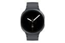 ساعت هوشمند سامسونگ گلکسی واچ 8 نسخه 44 میلی‌متری از نمای روبرو خاکستری تیره / Samsung Galaxy Watch8 44mm