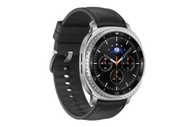 سمت چپ ساعت هوشمند سامسونگ گلکسی واچ 8 کلاسیک مشکی / Samsung Galaxy Watch8 Classic
