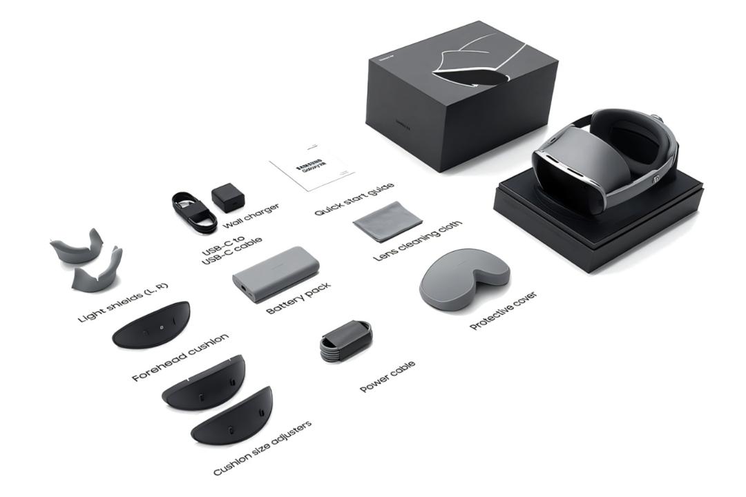 اقلام همراه هدست واقعیت مجازی گلکسی XR سامسونگ / Samsung Galaxy XR