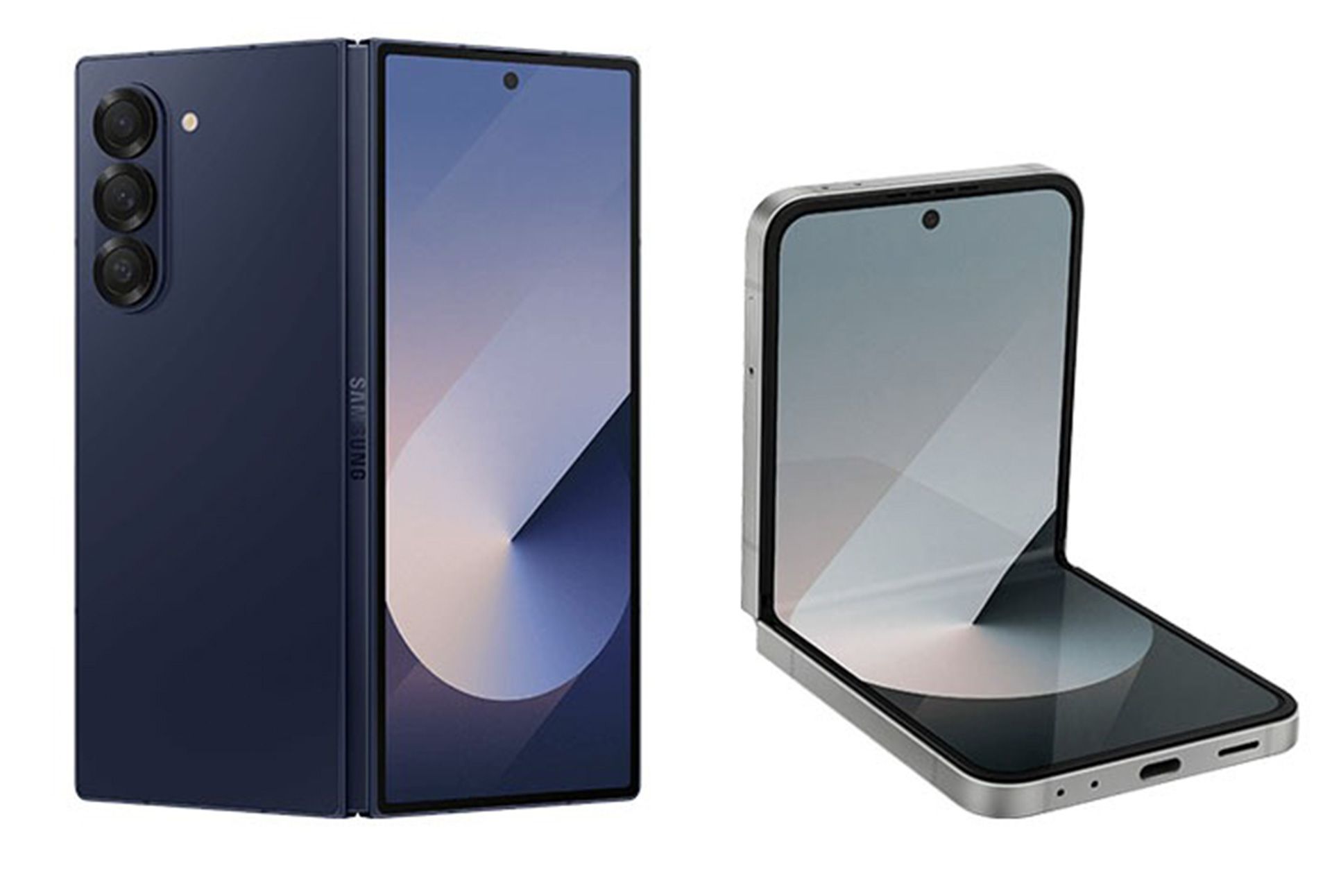 پنل پشتی و جلویی گوشی گلکسی زد فولد ۶ و گلکسی زد فلیپ ۶