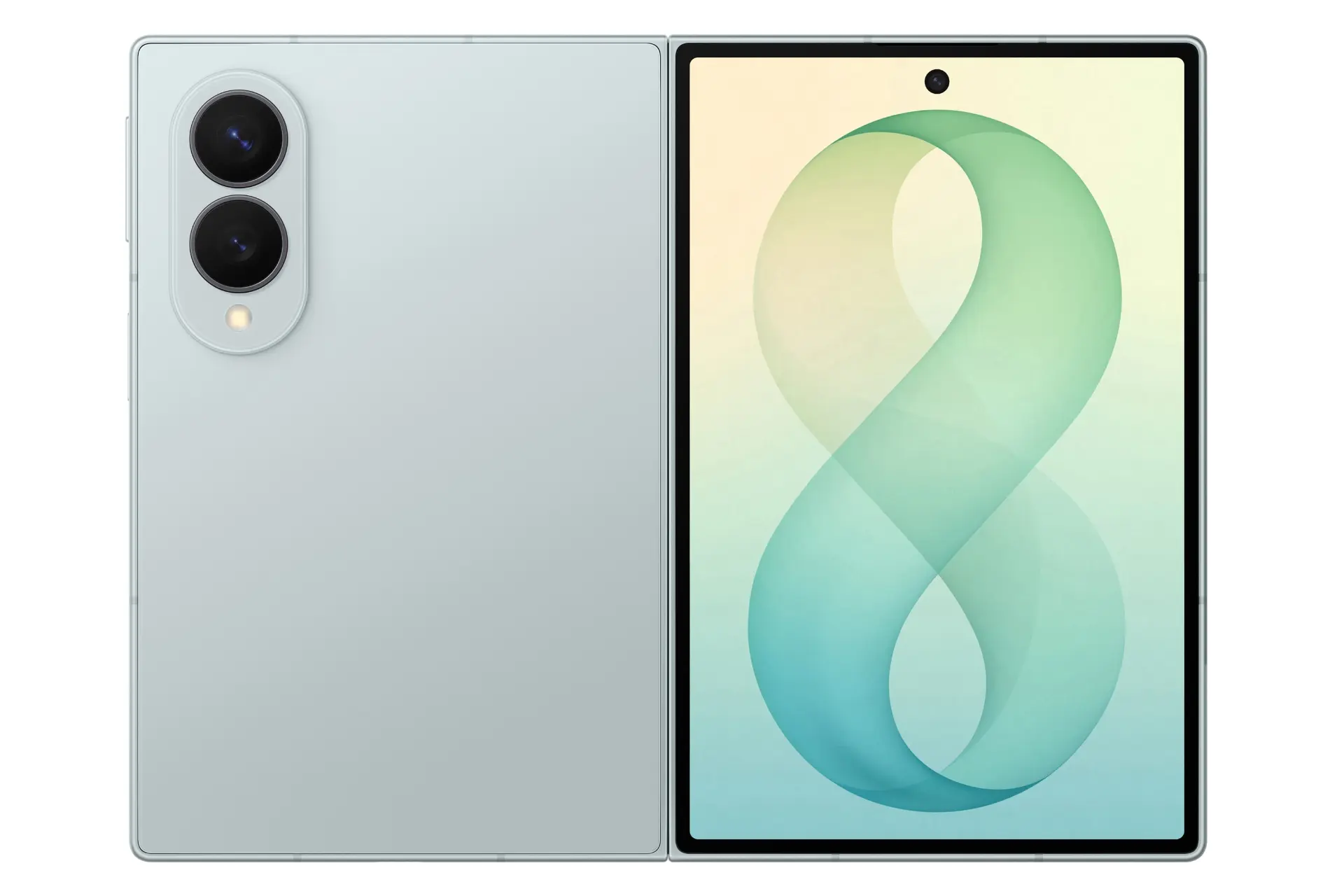 گوشی موبایل گلکسی زد فولد 8 سامسونگ سبز پسته ای / Samsung Galaxy Z Fold8