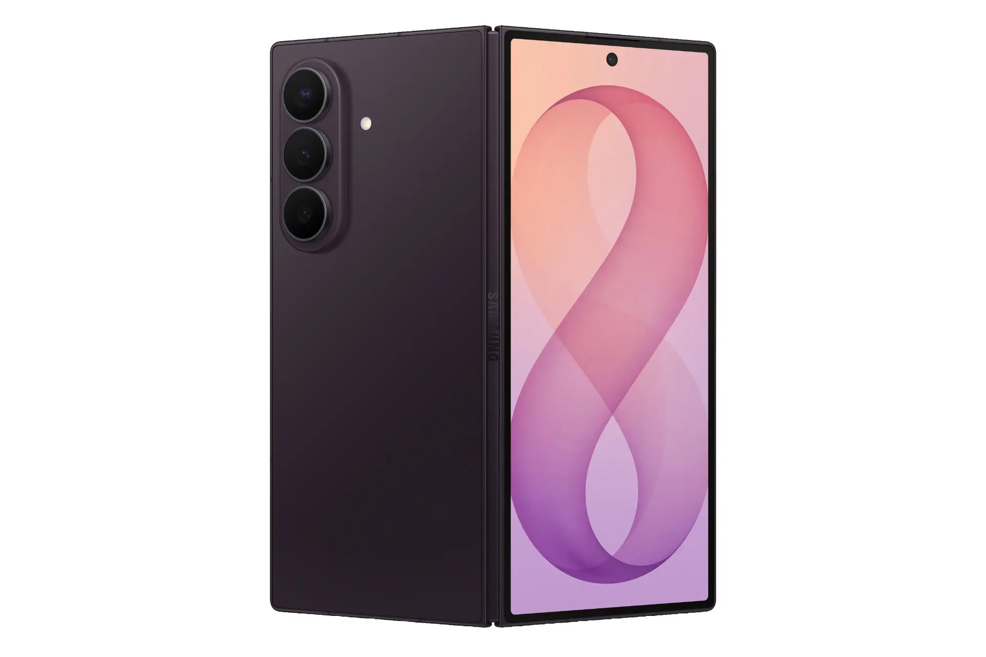 گوشی موبایل گلکسی زد فولد 8 اولترا سامسونگ بنفش تیره / Samsung Galaxy Z Fold8 Ultra